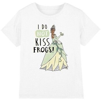 The Princess And The Frog Tops y Camisetas Does Not Kiss Frogs para niña