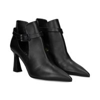 lodi botines con tacon mujer - negro talla 39