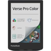 pocketbook verse pro color e-reader 6 tactil rlector ebooks resistente al agua audio libros azul