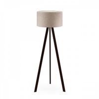 lampara de pie de pvc beige o38 cm