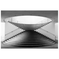 cuadro - escaleras en forma de reloj de arena cm 60x90