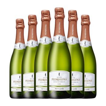 Pedregosa Petit Cuvée Brut Nature Cava Joven 75 Cl 11.5% Vol. (pack De 6 Unidades)
