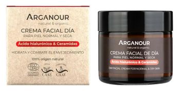 Arganour Crema Facial Día Pieles Normales y Secas 50 ml