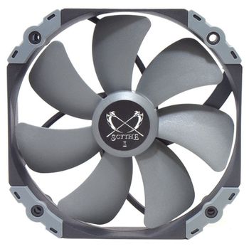 Scythe Kaze Flex 140 PWM Ventilador Suplementario 140mm Negro