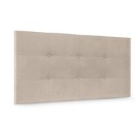 cabecero de tela aqualine capitone 105x60cm camas 105 - beige