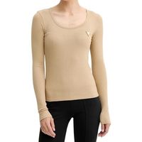 guess camiseta manga larga v4bp07-k8rt2 para mujer