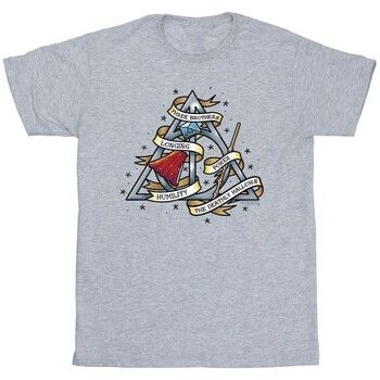 Harry Potter Camiseta The Deathly Hallows para niña