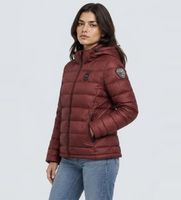 blauer para mujer 26wbldc03037 chaqueta acolchada charme granate s casual poliamida