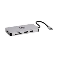 estacion acoplamiento eaton u442-dock8g-gg usb-c 2x hdmi 100w ethernet