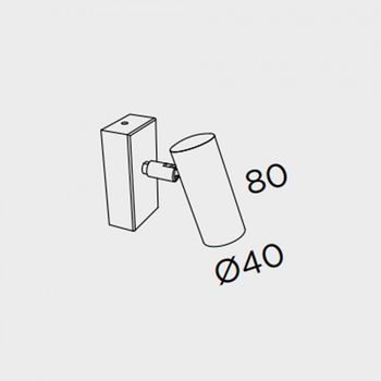 Aplique de pared led basic (4w)