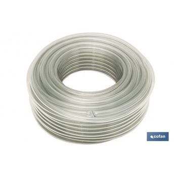 Manguera Pvc Monocapa Cristal 20x26mm/50m