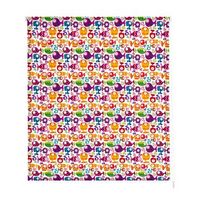 estoralis - estor enrollable translucido  estampado infantil  150 x 255 cm anchoalto tamano tela 147 x 250 cm  i-3205 unico