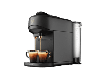 Cafetera de cápsulas - Philips LM9512/60 L'OR BARISTA ABSOLU, Presión Máx. 19.0 bar, Capacidad depósito 1.2 l, 1450 W, Negro