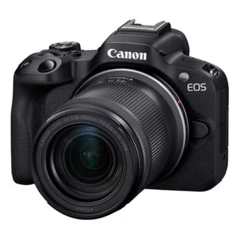 Cámara Mirrorless Canon EOS R50 APS-C 24,2 MP RF-S 18-150 mm 4K OLED WiFi Bluetooth Negra