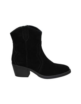 Botines De Tacón Negros Eva Paris 27976 Para Mujer 38