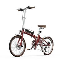 bicicleta electrica plegable onesport ot02 pro ligera 25 kmh para ciudad verde