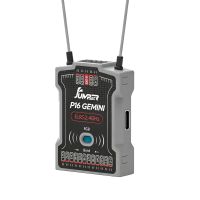 jumper p16 elrs 24ghz 16ch pwm gemini receptor con doble antena para avion rc de ala fija