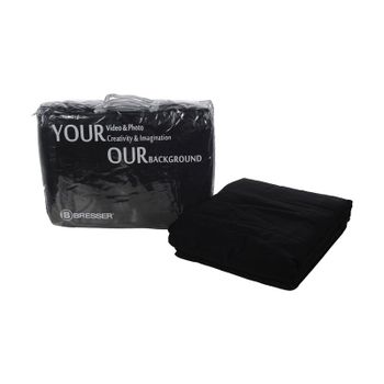 Bresser Y-9 Fondo de Tela Negro 2.5x3m