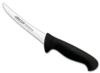 cuchillo deshuesador de acero inoxidable nitrum de 140 mm mango negro