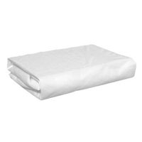 2 x protector de colchon adulto impermeable transpirable anti acaros ajustable 180x190 cm