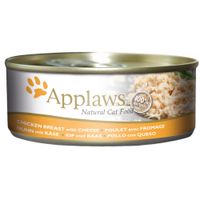 applaws cat food cans 156g - chicken in broth - chicken breast with cheese 6 x 156g