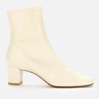 by far womens sofia leather heeled ankle boots - uk 4