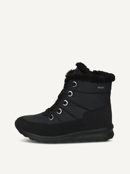 CAPRICE Bootie, black, made of Textile and synthetic without heel, Size 42