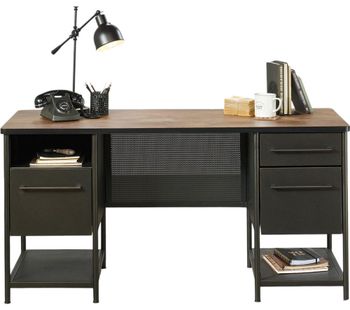 Boulevard Cafe Desk - Metal & Wood