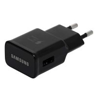 adaptador de corriente samsung 15w usb tipo-a negro carga rapida fast charge