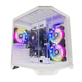 PC Sobremesa Nitropc Avanzado AMD Ryzen 5 3400G 16GB 480GB SSD Radeon RX Vega 11 Windows 11 Blanco