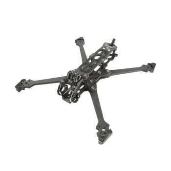 Flyfish FIFTY5 255mm distancia entre ejes 5mm Brazo Tipo X Verdadero de 5.5 pulgadas Kit de marco para drones de carrera