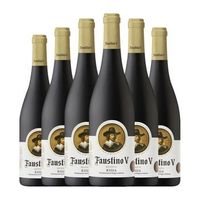 faustino vino tinto v rioja reserva 75 cl 135 vol pack de 6 unidades