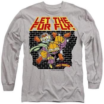Garfield Camiseta manga larga Let The Fur Fly para mujer