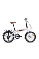 bicicleta plegable urbana moma bikes light 20 - versatil practica y compacta mkp