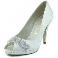 marian zapatos de tacon 60120 blanco para mujer