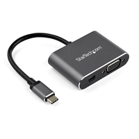 usb c multiport video adapter vga or mini dp - hdr 4k 60