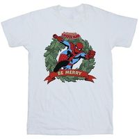 marvel camiseta be merry para nino