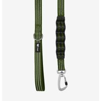 correa countryfoxr pro para perro con muelle amortiguador mango acolchado de neopreno y cinta reflectante 3m ideal para paseos seguros y comodos - correa perro