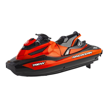 Ninco - Moto de agua radio control TREXX con 2 motores, emisora 2,4Ghz y batería de 3,7V 24,5x22x9 cm (NH99038)