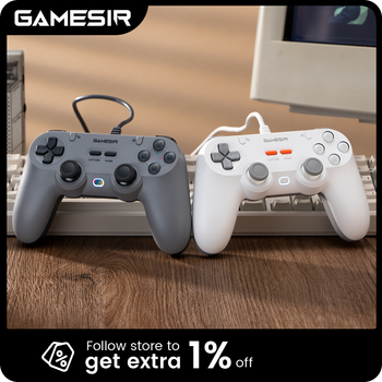GameSir Tegenaria Lite Controlador de interruptor con cable, joysticks de efecto Hall, 2 botones programables para Nintendo Switch 2 y PC
