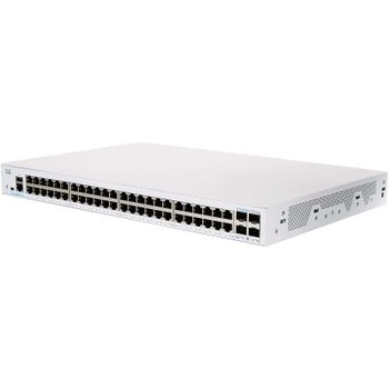 Cisco CBS350-48T-4X-EU Switch de Red 48 Puertos GE 4 x SFP+ de 10 G Plata