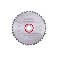 metabo hoja de sierra precision cut wood - professional 254x30 d40 di 20 628059000