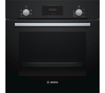 BOSCH HHF113BA0B Electric Oven - Black, Black