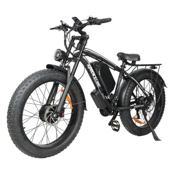 [EU DIRECT] BAOLUJIE DP2602 Bicicleta eléctrica Amortiguador de doble hombro 48V 23Ah 52V 1500W*2 Dos motores recomendad