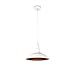 bel air home lampara colgante halle vintage ajustable ligera metal negro y dorado portalamparas e27 altura regulable para salones comedores bares 30 cm