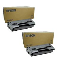 original multipack epson epl-3000 printer toner cartridges 2 pack -c13s051020