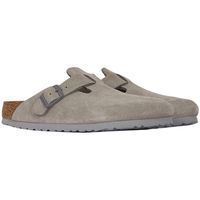 birkenstock sandalias mocassins boston cuir nubuck impermeable para mujer