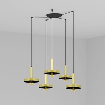 Lámpara de techo whizz (5 luces)