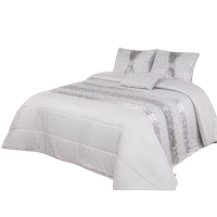 colcha decorativa con tres cojines relleno incluidoedredones cama edredon bouti calidad superiorcomodo y duradero vale para cama135150cm tamano 250x260cm
