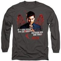 dexter camiseta manga larga good bad para hombre